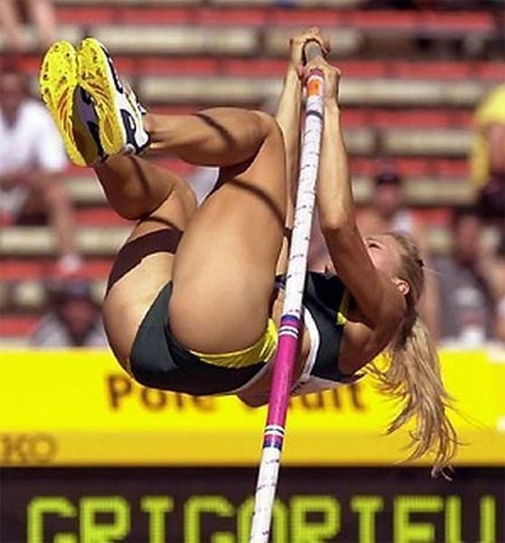 Seductive Pole Vaulting Girls