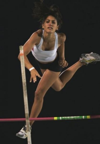 Seductive Pole Vaulting Girls