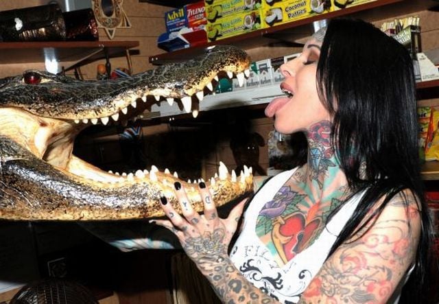 Michelle "Bombshell" McGee’s Tattooed Body