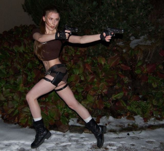 Beautiful Tomb Raider Cosplayers