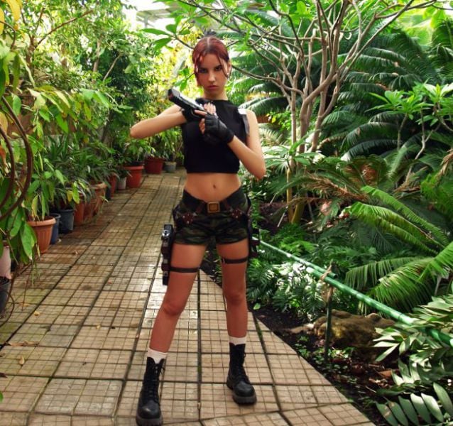 Beautiful Tomb Raider Cosplayers