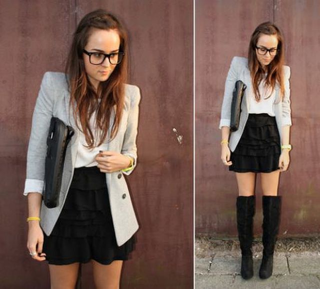 The Glasses Make You Look More Attractive