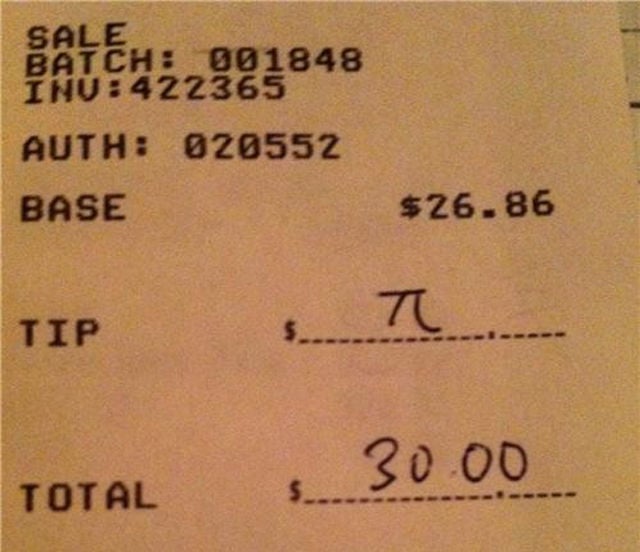 Funny Tipping