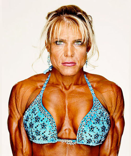 Female Bodybuilders Close-Ups