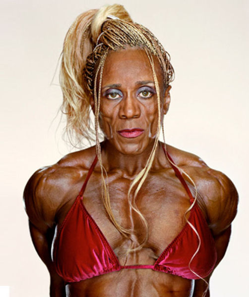 Female Bodybuilders Close-Ups