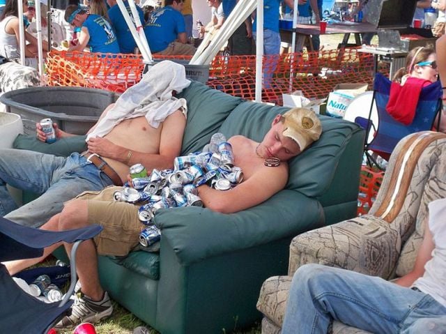 The Friday Madness of Getting Wasted