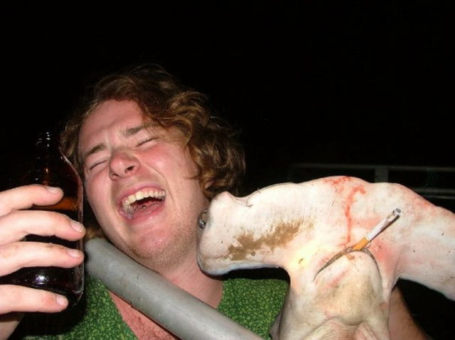 The Friday Madness of Getting Wasted