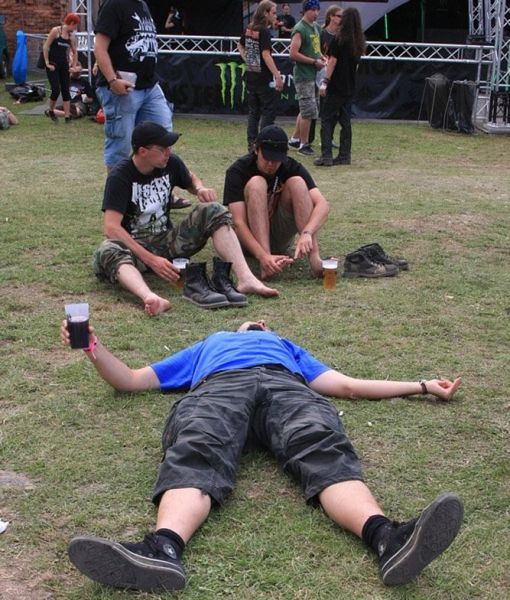 The Friday Madness of Getting Wasted