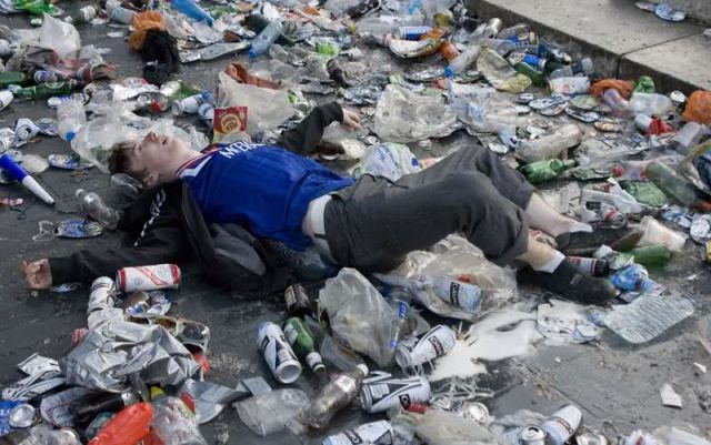 The Friday Madness of Getting Wasted