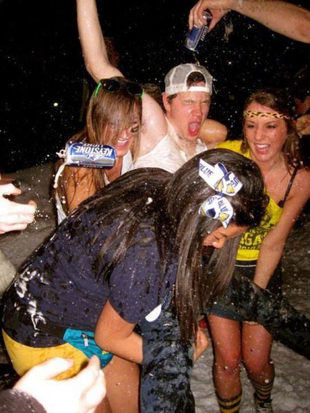 The Friday Madness of Getting Wasted