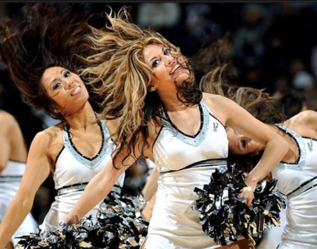 Spurs Cheerleaders Are Easy on the Eye