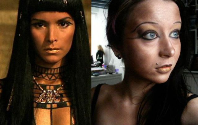 Weird “Glamorous Gore” Make-Up