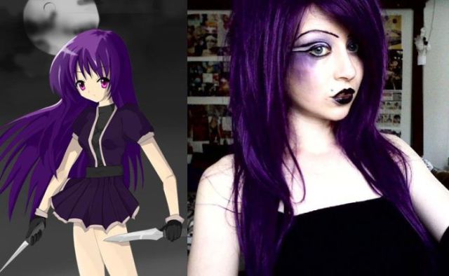 Weird “Glamorous Gore” Make-Up