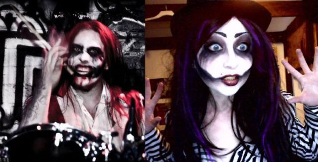 Weird “Glamorous Gore” Make-Up