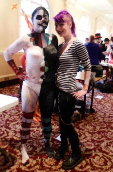 Weird “Glamorous Gore” Make-Up