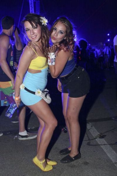 Cute Chicks from the Electric Daisy Carnival
