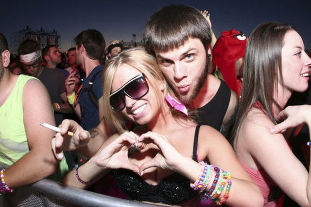 Cute Chicks from the Electric Daisy Carnival