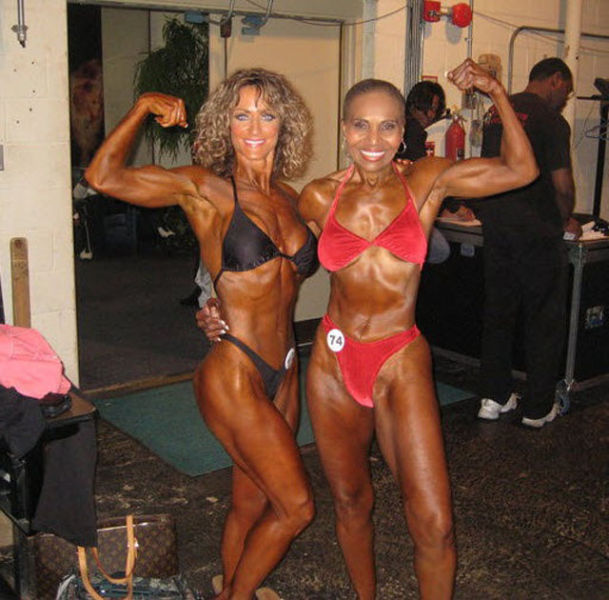 Female Bodybuilder Is Young In Spirit
