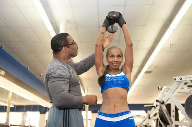 Female Bodybuilder Is Young In Spirit