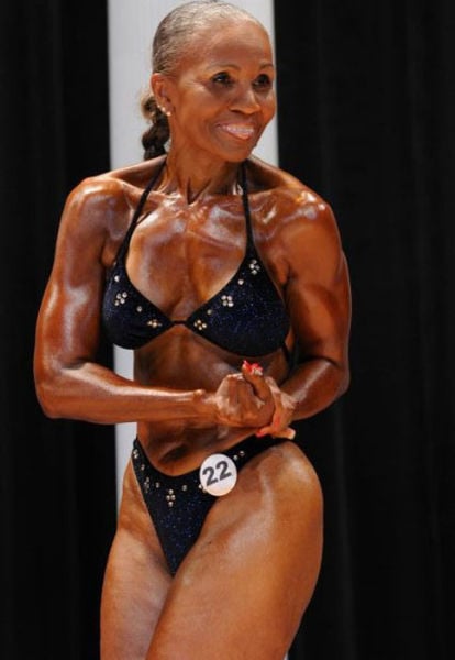 Female Bodybuilder Is Young In Spirit