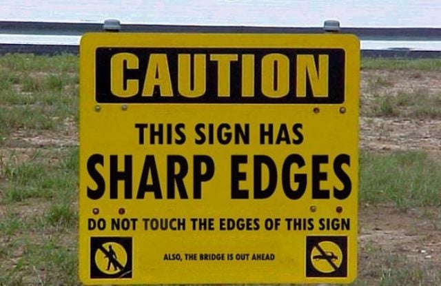 Hilarious Road Signs. Part 2