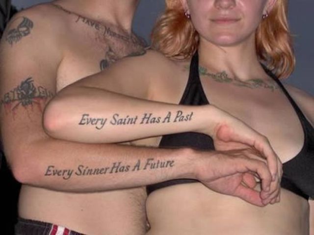 A Nice Collection of Couple Tattoos