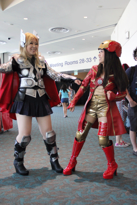 Сomic-Con 2012 Cosplayer Girls