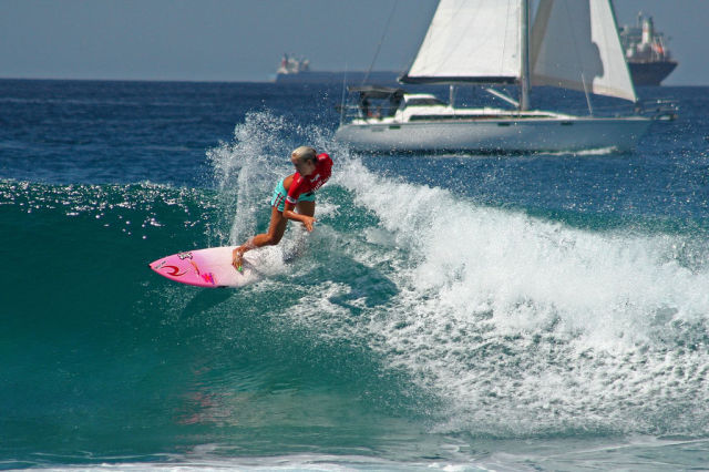 Awesome One-Armed Surfer
