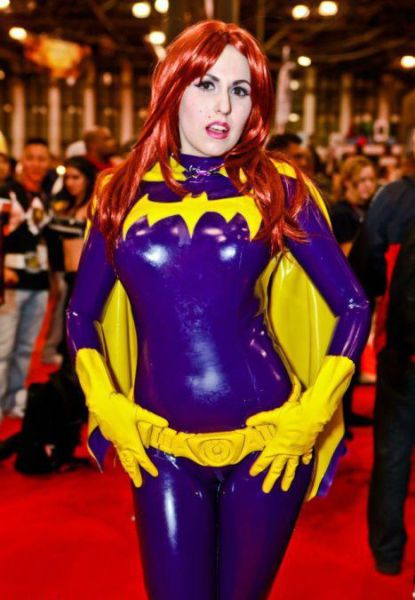 Curvy Cosplayers Wearing Latex
