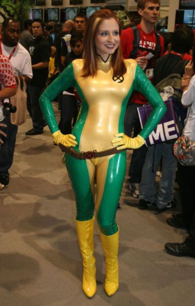 Curvy Cosplayers Wearing Latex