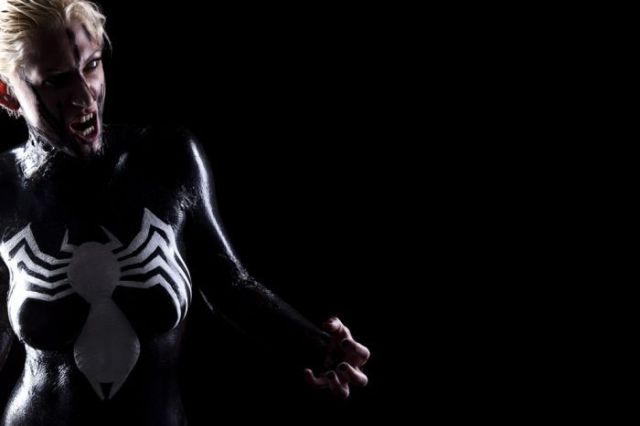 Curvy Cosplayers Wearing Latex