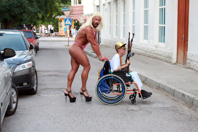 Russian DJ Has a Very Special Fashion Sense