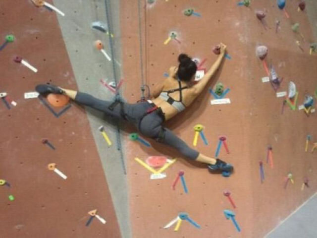 Girls and Rock Climbing Equals Good Time