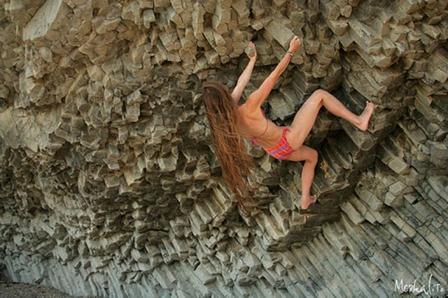 Girls and Rock Climbing Equals Good Time
