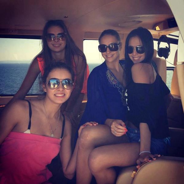 Russian Girls from National Rhythmic Gymnastics Team Relax in Sardinia