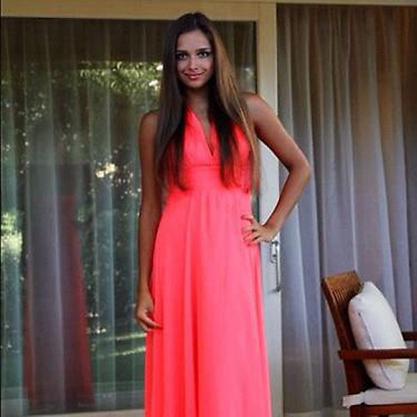 Russian Girls from National Rhythmic Gymnastics Team Relax in Sardinia