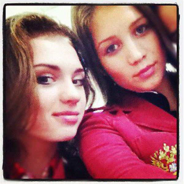 Russian Girls from National Rhythmic Gymnastics Team Relax in Sardinia