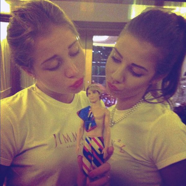 Russian Girls from National Rhythmic Gymnastics Team Relax in Sardinia