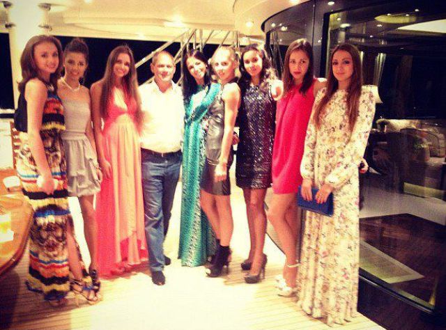 Russian Girls from National Rhythmic Gymnastics Team Relax in Sardinia