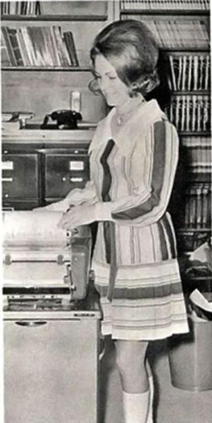 Secretary Cuties from the Past