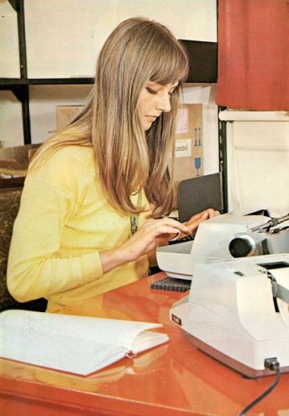 Secretary Cuties from the Past