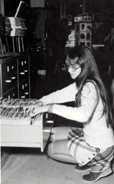 Secretary Cuties from the Past