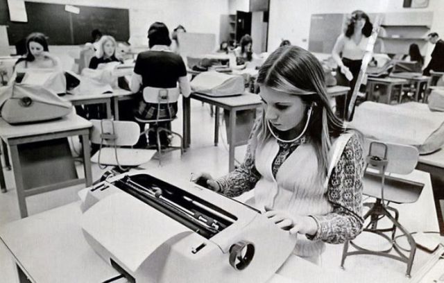 Secretary Cuties from the Past