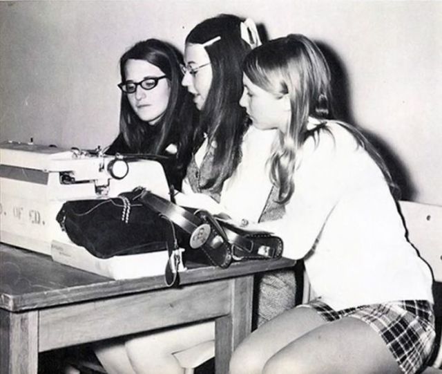 Secretary Cuties from the Past