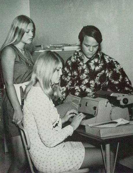 Secretary Cuties from the Past