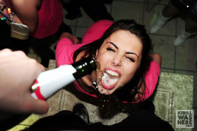Nightclub Champagne Frenzy