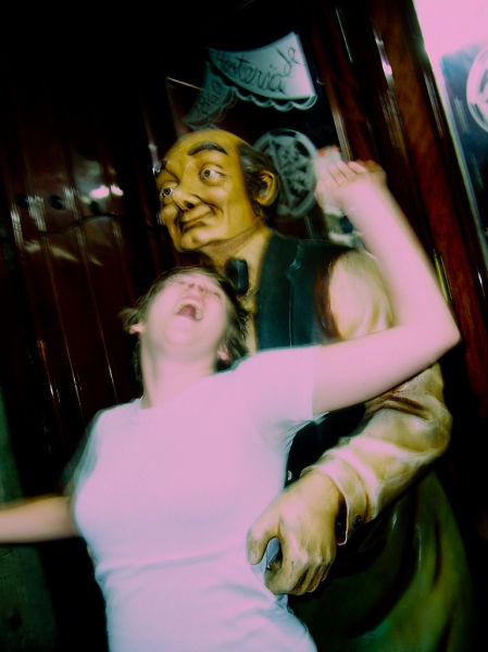 WTF Statue Pawing Pics