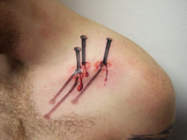 Creepily Realistic Tattoos