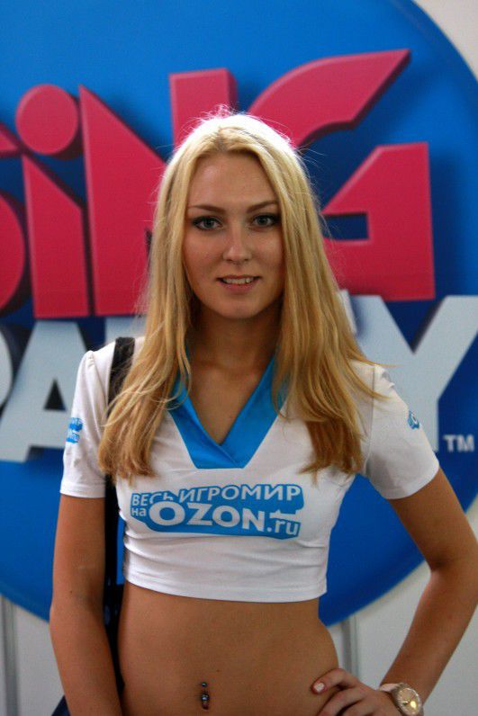 Girls from IgroMir 2012