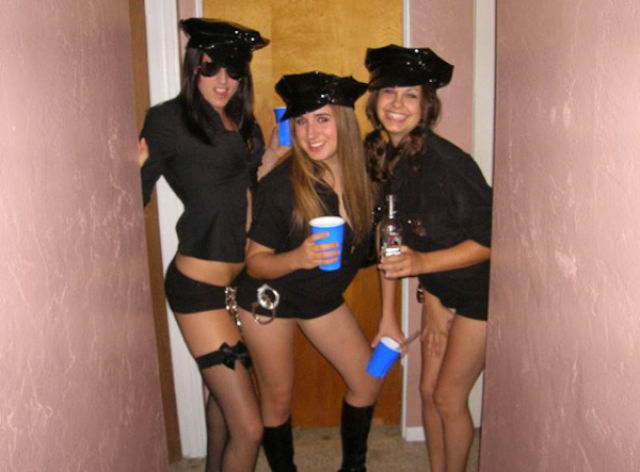 College Girls Choose Claws and Cuffs For Sexy Dress Up!
